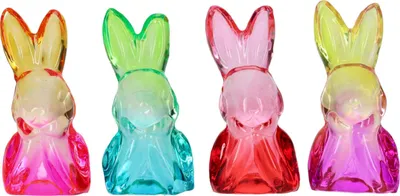 Produktbild von Gift Company Honey Bunny Hasen-Büste sortiert 5,5cm (1 Stück)