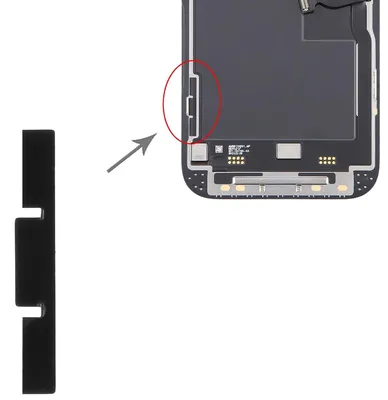 Obrázek produktu pro LCD Bracket Boční samolepka pro Apple iPhone 14 Pro /14 Pro Max Náhradní díl