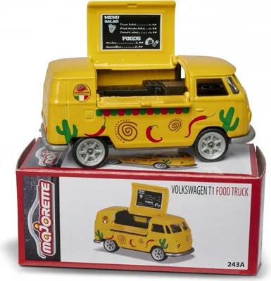 Produktbild von Majorette VW T1 Mexican Foodtruck, Food Truck, 3 Jahr(e), Gelb