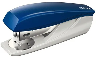 Produktbild von Leitz 55016035, 25 Blätter, Blau, 26/6, Kunststoff, 80 g/m², 4 cm