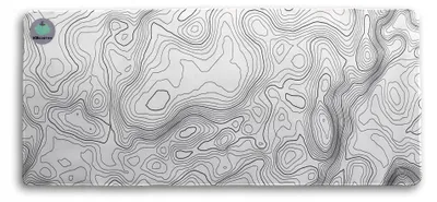 Zdjęcie produktu dla Duża podkładka pod mysz 90x40 cm, rozmiar XXXL, model KBcustom dla graczy, kolor biały, numer katalogowy RMJ2-15, kod produktu 5905723872192