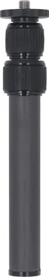 Image de barre de prolongation de colonne centrale en fibre de carbone en 3 parties pour appareil photo reflex numérique pesant 22 livres, L?g?re et portable, Canne ? selfie polyvalente, Hauteur r?glable,