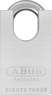 Produktbild von ABUS Vorhängeschloss 83Cs/50, 48 mm Breite, 87,5 mm Höhe, 20,5 mm Tiefe