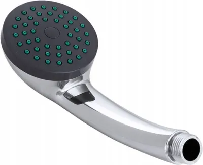 Produktbild von Granitan | Duschbrause Chrom - Rund - Antikalk-Düsen - Hochwertig & Elegant - Standardanschluss 1/2"