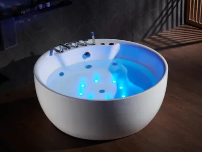 Produktbild von Indoor Whirlpool Badewanne Whirlwanne Wasserstrahlen Spa Wanne Relax