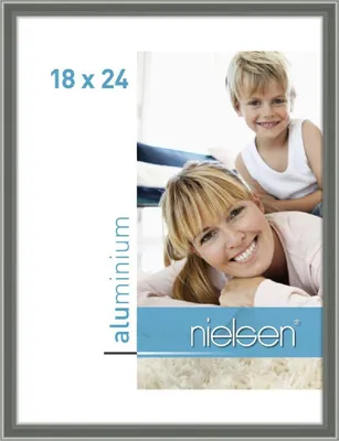 Obrázok produktu pre Hliníkový rám Nielsen Classic 18x24 cm kontrastne sivý