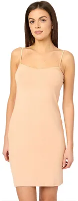 Image de Merry Style Jupon pour femme Jupon à bretelles réglables MS10-203 (Nude, M)