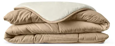 Produktbild von Eleganzzz Eazy Sommerbettdecke ohne Bezug – Braun – 140x200 – Mikrofaser – leicht & kühl