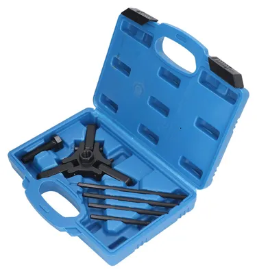 Image de Extracteur de poulie d'équilibrage harmonique - Outil de démontage de poulie de vilebrequin à 3 griffes - Kit d'extracteur de volant harmonique de rechange pour camionnette Dodge 1.5T
