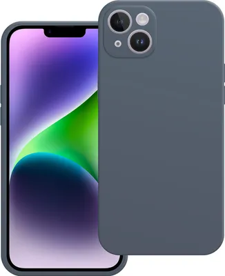 Image de Cazy Coque compatible avec iPhone 14 Plus Coque - Color Backcover - Bleu