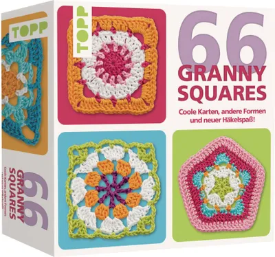 Produktbild von 66 Granny Squares Karten-Set