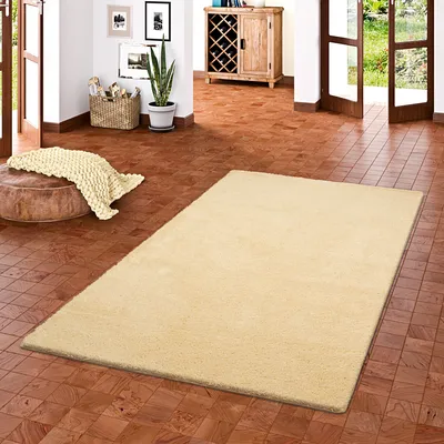 Produktbild von Hochflor Shaggy Teppich Palace Natur, Größe:400x500 cm