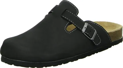 Produktbild von Paulo G. Herren-Clog mit Tieffußbett Schwarz, Farbe:schwarz, EU Größe:43