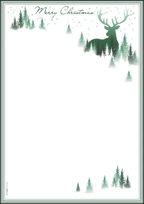 Productafbeelding van sigel DP284 Weihnachts-Motiv-Papier "Christmas Forest" A4(T)