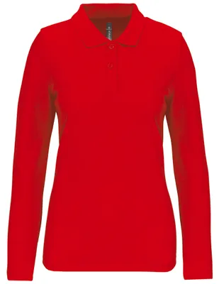 Produktbild von WK. Designed To Work Langarm-Polohemd für Damen