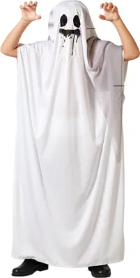 Immagine prodotto di Costume da fantasma per bambini Atosa bianco 10-12 anni bianco 10-12 anni
