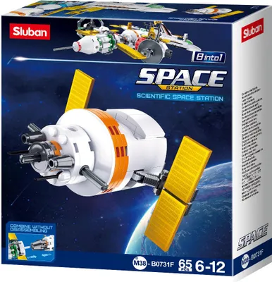 Produktbild von Sluban Forschungsmodul "Galileo" (65 Teile) Bausteine