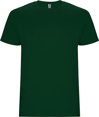 Produktbild von Roly CA6681 | Stafford T-Shirt - Doppellagiger Rundhalskragen - Farbe: Bottle Green 56 - Größe: M