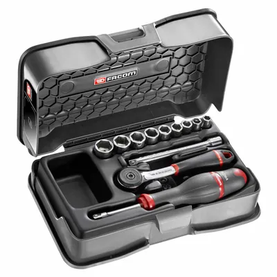 Immagine prodotto di Facom Steckschluessel-Set 1/4 R.161B, 15-tlg