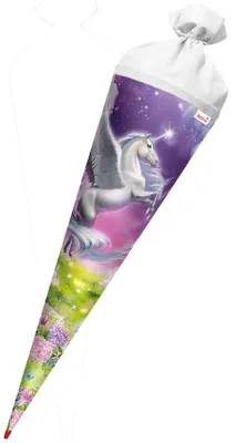 Image de ROTH 677455 ROTH Schultüte "Magic Pegasus", rund, 700 mm