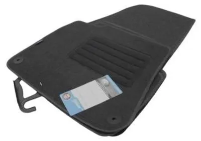 Image de Tapis de sol en velours pour Porsche Cayenne (à partir de 2017)