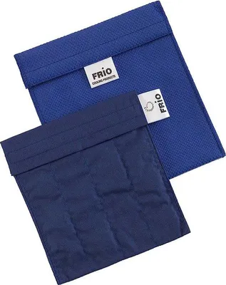 Obrázek produktu pro Malá chladicí taška na inzulín, 14 x 15 cm, modrá, bez baterií, ideální pro kombinované zásahy