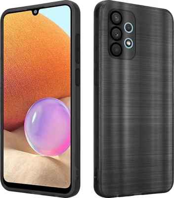 Immagine prodotto di Cadorabo cover per Samsung Galaxy A32 5G cover protettiva in nero custodia per telefono cellulare TPU custodia in silicone custodia