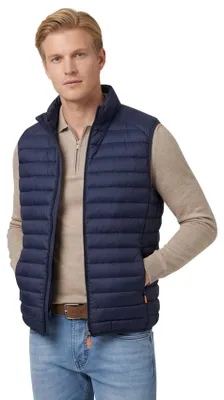 Produktbild von Save The Duck Bodywarmer mit Reißverschluss dunkelblau gesteppt