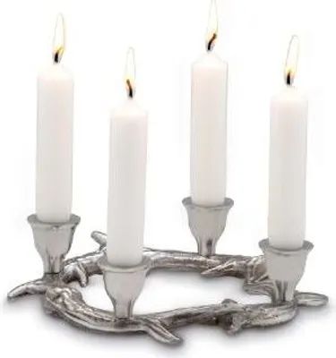 Produktbild von Kerzenständer Geweih rund für 4 Stabkerzen