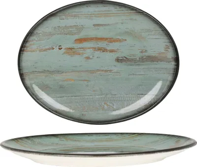 Image de Bol de service Bonna - Madera - Porcelaine - 31x24 cm