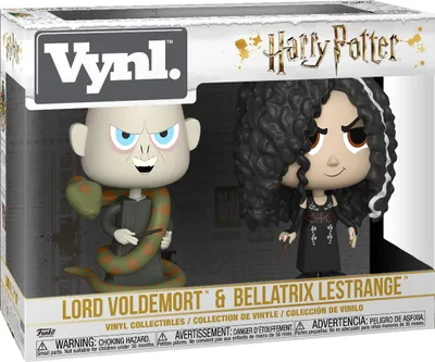 Produktbild von Harry Potter - Lord Voldemort & Bellatrix Lestrange - Funko Vynl Figuren