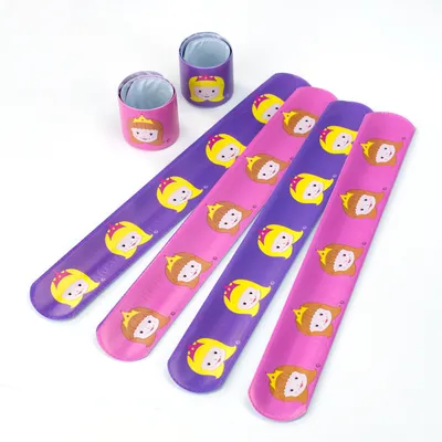 Produktbild von Prinzessin-Party Schnapp-Armbänder Mitgebsel 6 Stück