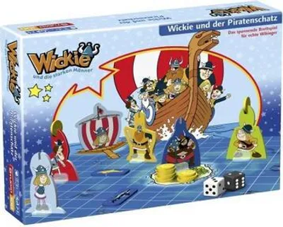 Produktbild von Wickie Brettspiel "Wickie und der Piratenschatz"