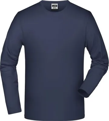 Produktbild von Elastic-T Long-Sleeved Langarm-Shirt mit Elasthan navy, Gr. XL