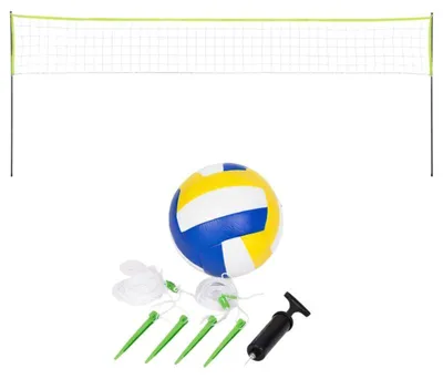 Produktbild von Badminton-Netz 600 x 240 cm, zusammenklappbar, strapazierfähig, MOVEPRO
