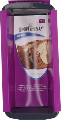 Produktbild von Patisse Silikon-Kastenform 24 cm schwarz - Backform für Kuchen