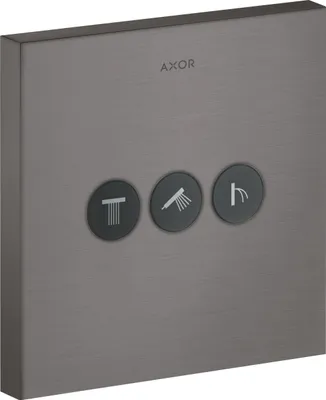 Image de hansgrohe AXOR Starck ShowerSelect Robinet carré encastré pour 3 consommateurs, 36717340