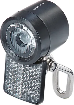 Produktbild von Prophete E-Bike Scheinwerfer – 20 Lux, OSRAM LED, mit Standlicht – Für 6-48V E-Bikes & Dynamo – Wasserdicht IPX6, Edelstahlhalterung, StVZO zugelassen