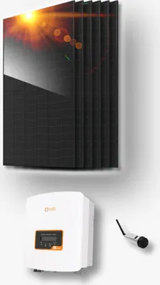Produktbild von 3000W Solaranlage, Solis-Wechselrichter, 500W Solarmodule
