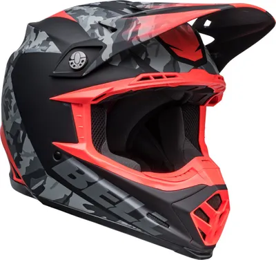 Produktbild von Bell Moto-9 MIPS Venom Motocross Helm, schwarz/rot, L