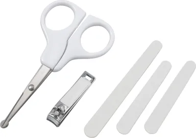 Obrázek produktu pro Baby Nova Sada na manikúru – nůžky, kleštičky a pilník v úložném boxu