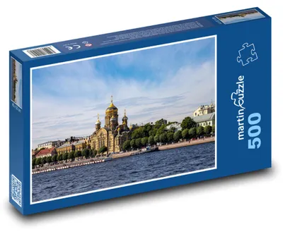 Obrázek produktu pro Puzzle 500 Kostel na břehu Něvy - martinpuzzle