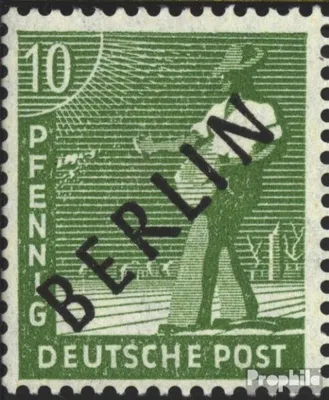 Produktbild von Briefmarken Berlin (West) 1948 Mi 4 gestempelt Schwarzaufdruck