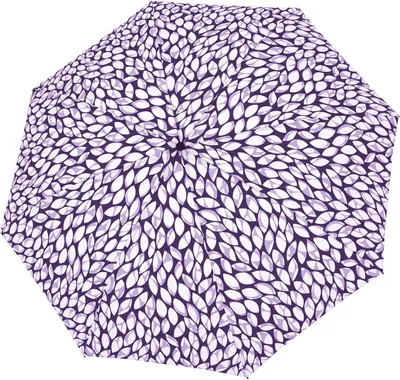 Image de doppler parapluie de poche parapluie Fiber Magic Leaves Indigo multicolore