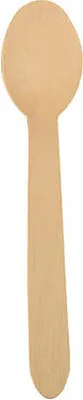 Produktbild von PAPSTAR 10 Löffel, Holz "pure" 15,7 cm | Beutel (10 Stück)