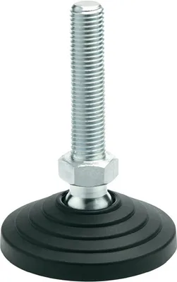 Produktbild von Ganter Norm Kunststoff-Gelenkfuß GN 344 d1 80 mm, d2 M 12 mm l1 98 mm - 344-80-M12-98-BG
