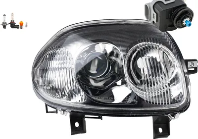 Produktbild von Scheinwerfer passend für Renault Clio BB BC CB 98-01 Rechts Leucht. + Stellmotor 7701045175 260107973R 7700840141 Johns
