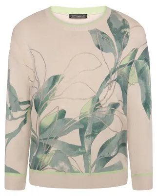Produktbild von Betty Barclay Strickpullover Kurz 3/4 Arm Beige/Green 40