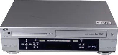 Image de JVC HM-HDS1EU - Enregistreur VHS et disque dur 40 Go
