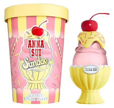 Image de Anna Sui Sundae Mellow Yellow Eau de Toilette pour femmes 50 ml